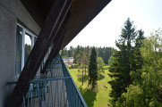 balkonová terasa hotelu